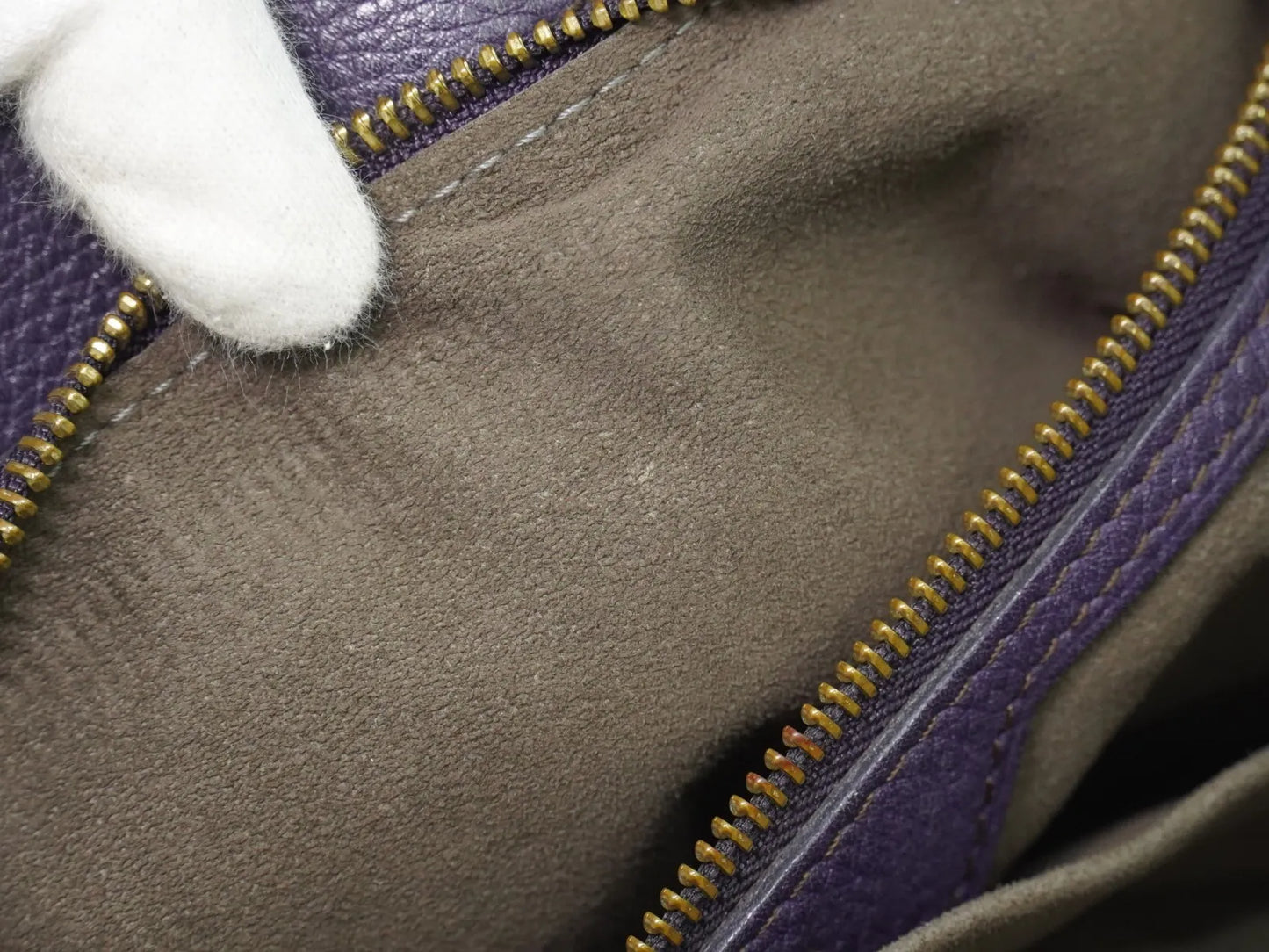 Louis Vuitton Stellar Mahina Leather, Purple, Leather, Handbag