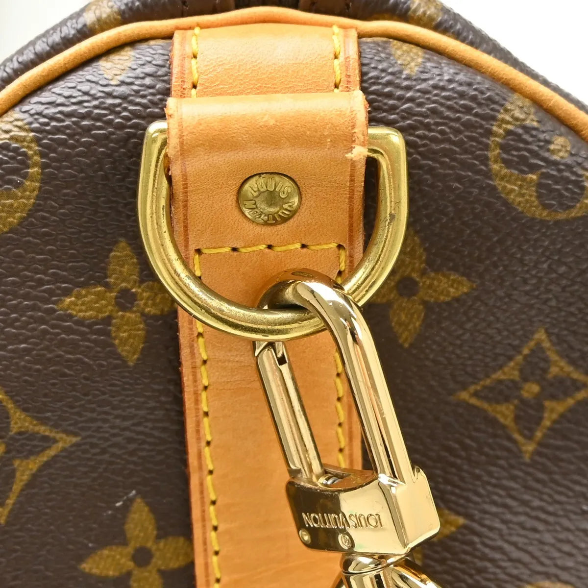 Louis Vuitton Keepall Bandouliere Monogram Canvas, Brown, Canvas, Travel Bag