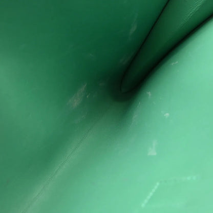Hermes Jige Elan Clutch Epsom, Green, Leather, Clutch