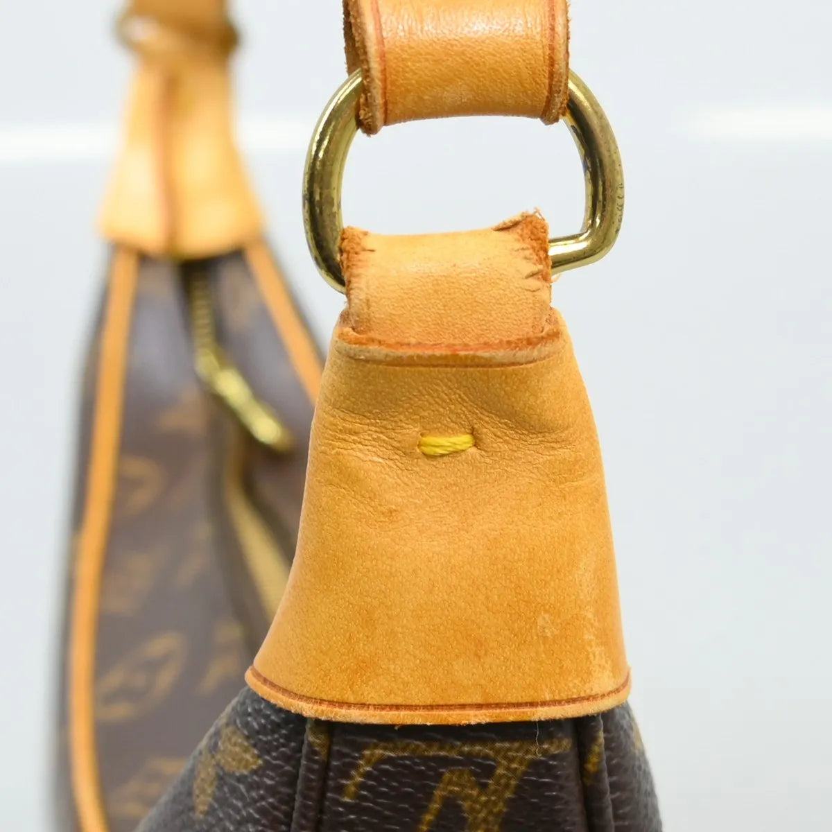 Louis Vuitton Boulogne Monogram, Brown, Canvas, Shoulder Bag