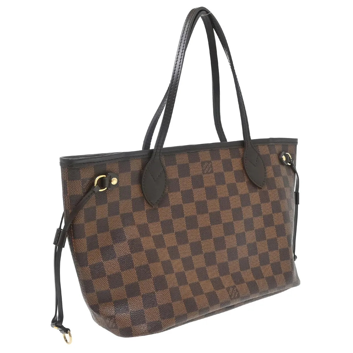 Louis Vuitton Neverfull Tote Damier Ebene, Brown, Canvas, Tote Bag
