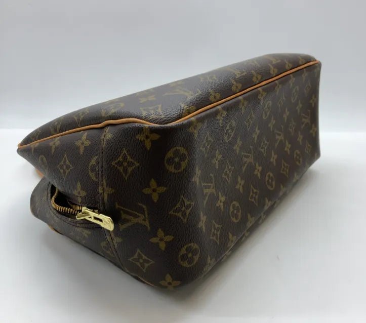 Louis Vuitton Deauville Monogram Canvas, Brown, Canvas, Handbag