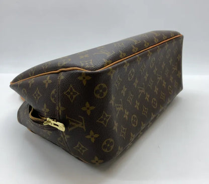 Louis Vuitton Deauville Monogram Canvas, Brown, Canvas, Handbag