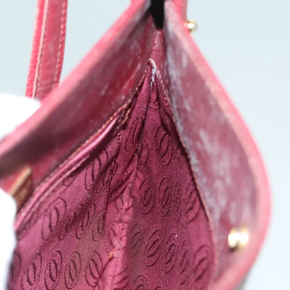 cartier Vintage must de Cartier Leather, Burgundy, Leather, Shoulder Bag