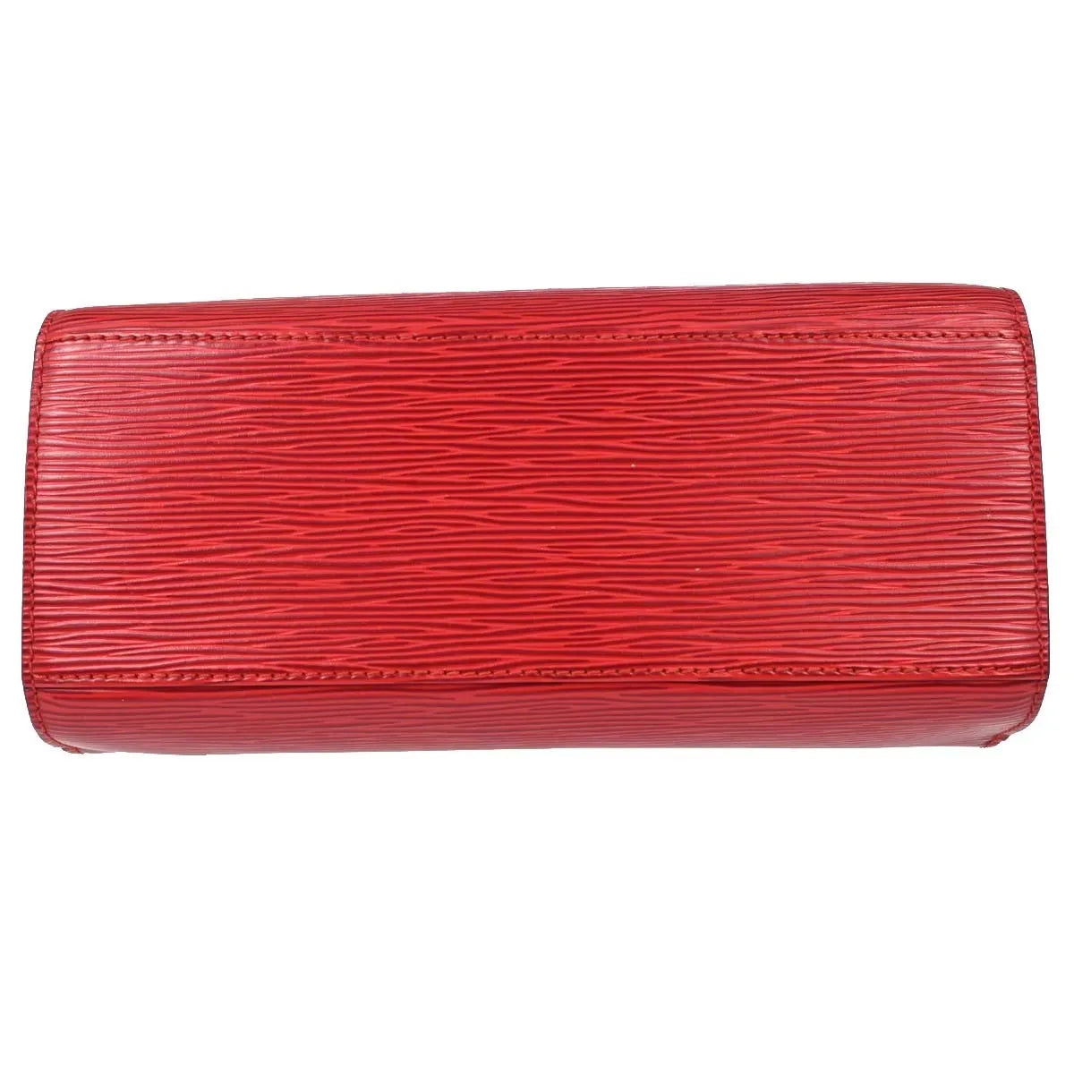 Louis Vuitton Pont Neuf Epi, Red, Leather, Handbag