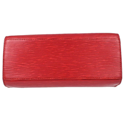 Louis Vuitton Pont Neuf Epi, Red, Leather, Handbag