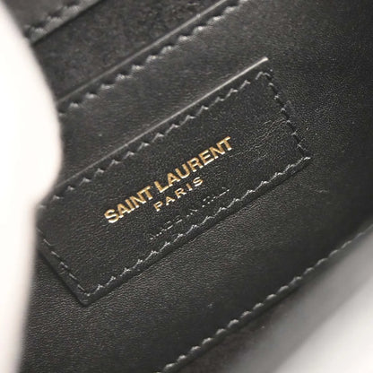Saint Laurent Kate leather, Black, Leather, Shoulder Bag