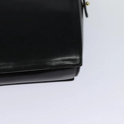 Celine Vintage Leather, Black, Leather, Shoulder Bag