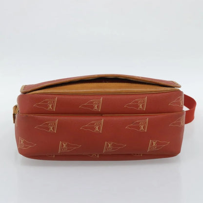 Louis Vuitton Cup Calvi Messenger Coated Canvas, Red, Canvas, Shoulder Bag