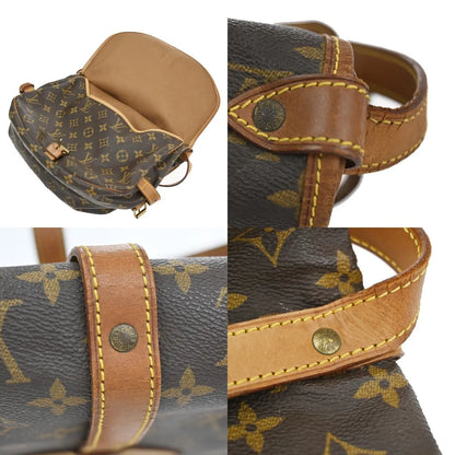 Louis Vuitton Saumur Monogram Canvas, Brown, Canvas, Shoulder Bag