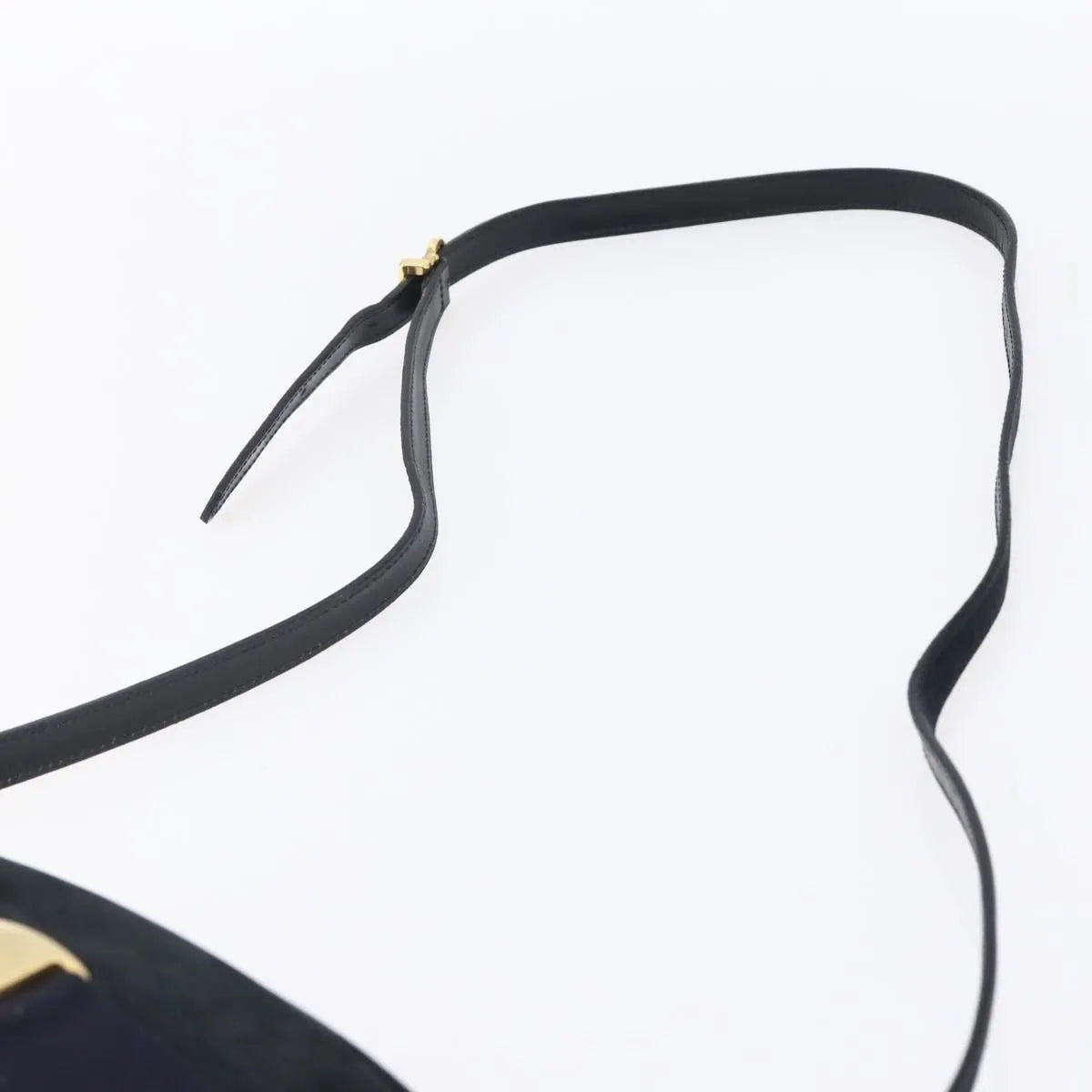 Salvatore Ferragamo Vala Leather, Navy, Leather, Shoulder Bag
