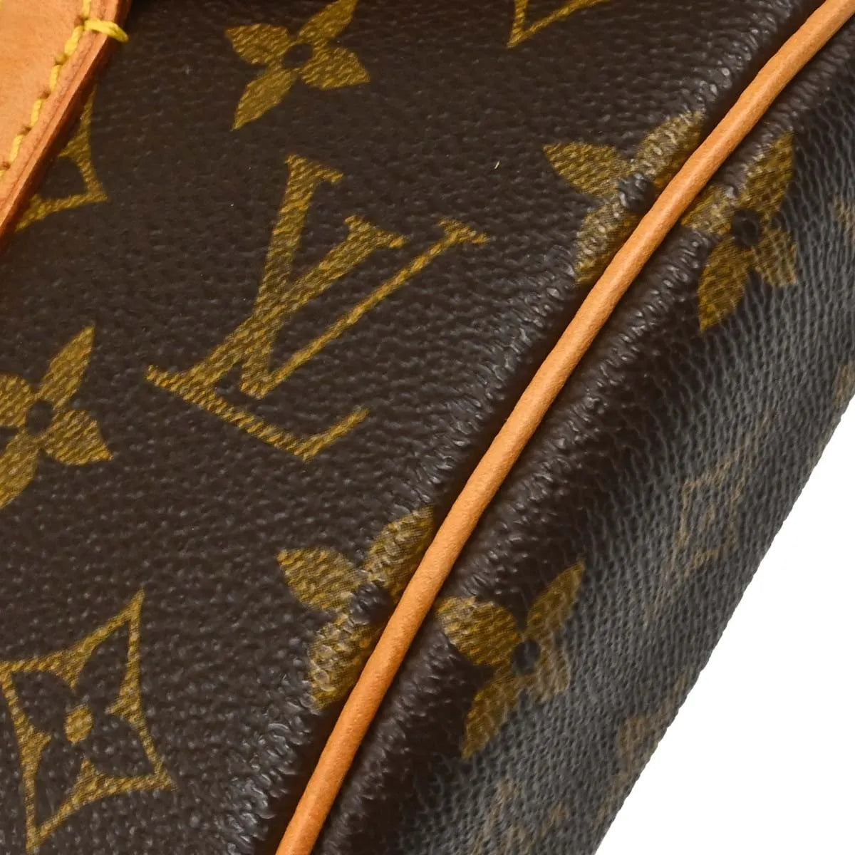 Louis Vuitton Sonatine Monogram Canvas, Brown, Canvas, Handbag