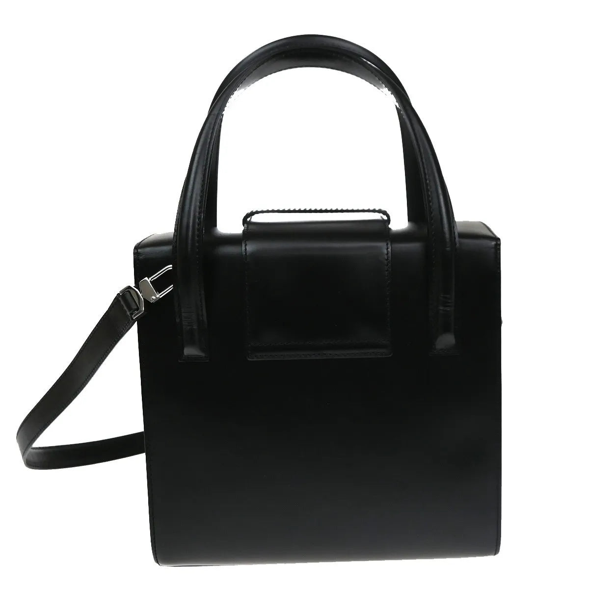Cartier Panthère Leather, Black, Leather, Handbag