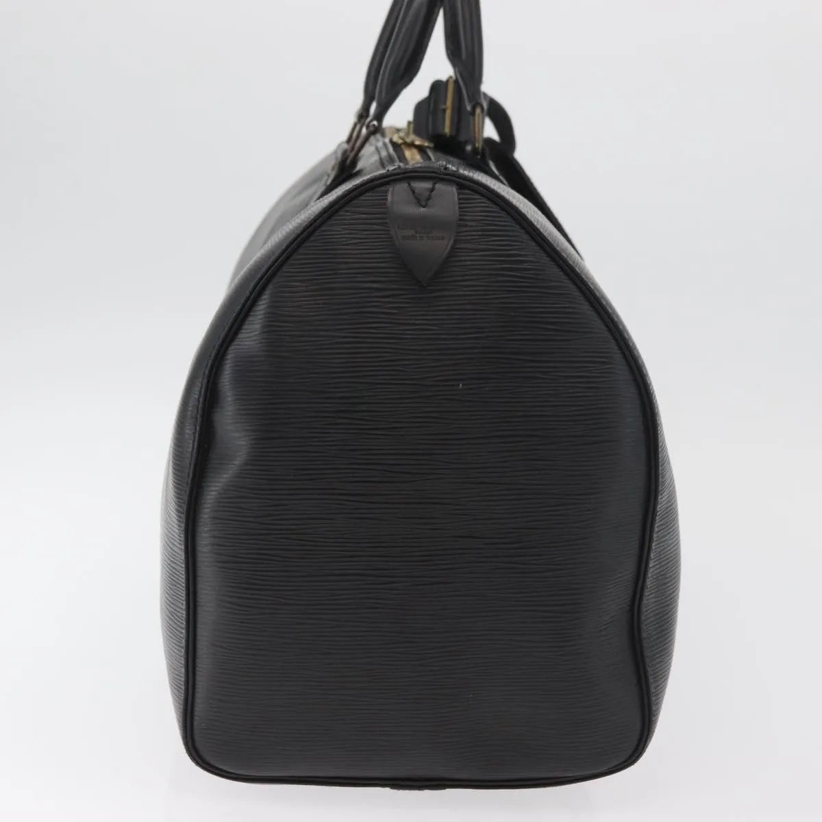 Louis Vuitton Keepall Epi Leather, Black, Leather, Travel Bag