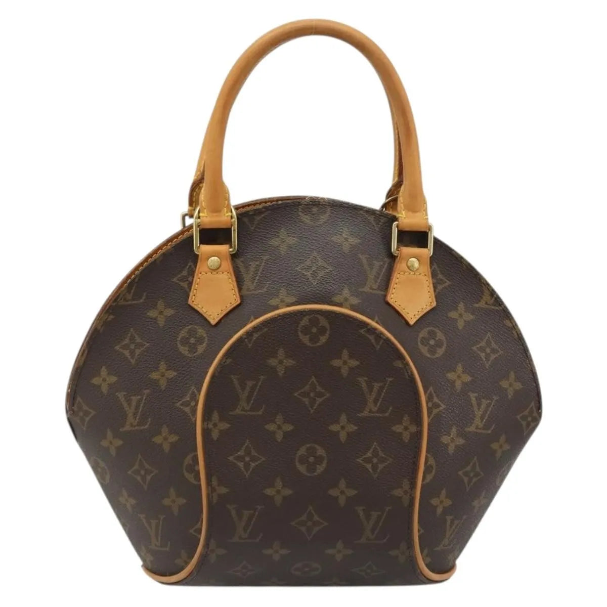 Louis Vuitton Ellipse Monogram, Brown, Canvas, Handbag