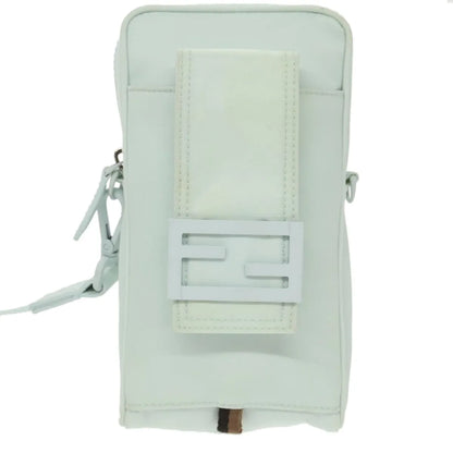 Fendi Crossbody Phone Holder Nylon, Blue, Nylon, Clutch