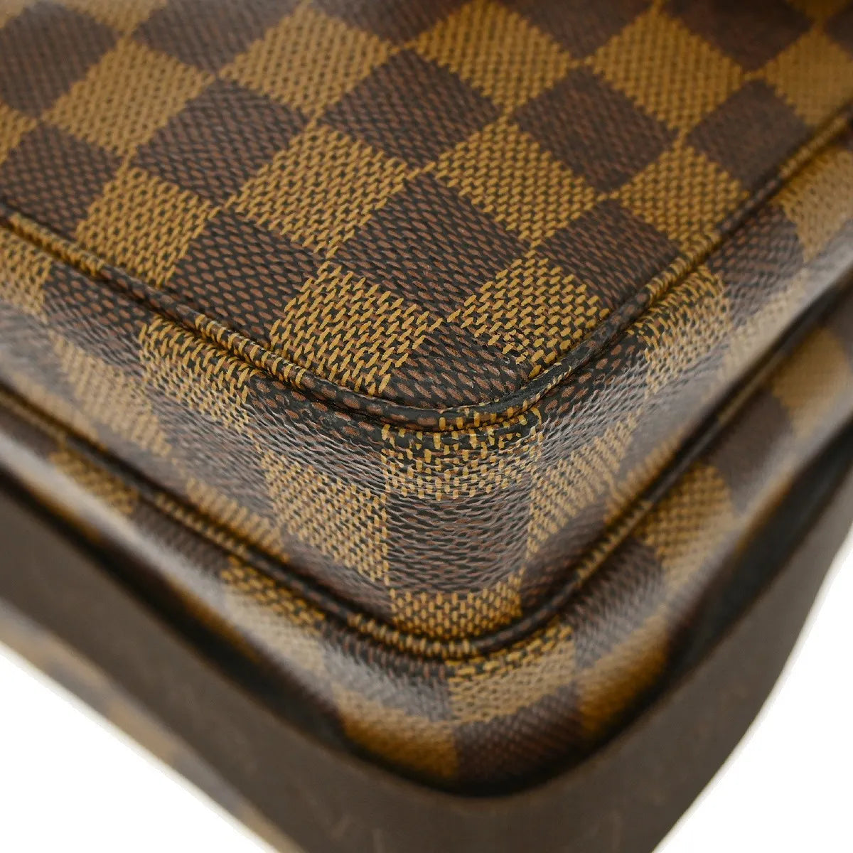 Louis Vuitton Broadway Damier, Brown, Canvas, Handbag