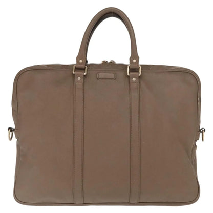 Gucci Convertible Briefcase Leather, Brown, Leather, Briefcase