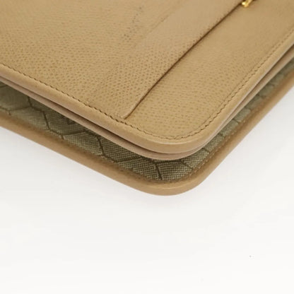 Christian Dior Vintage Leather, Beige, Leather, Shoulder Bag