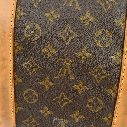 Louis Vuitton Keepall Bandoulière Monogram, Brown, Canvas, Travel Bag
