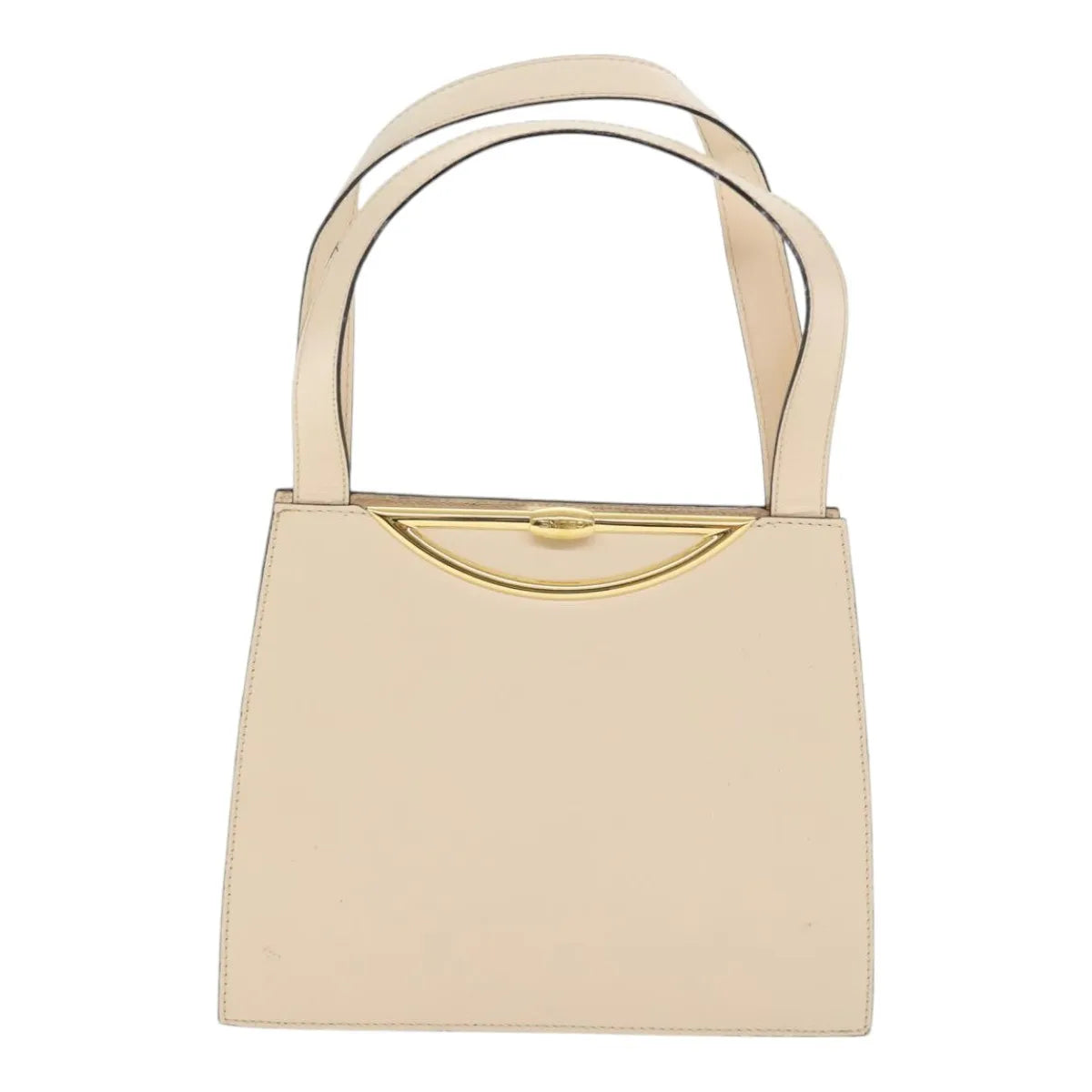 Celine vintage Leather, Ecru, Leather, Handbag