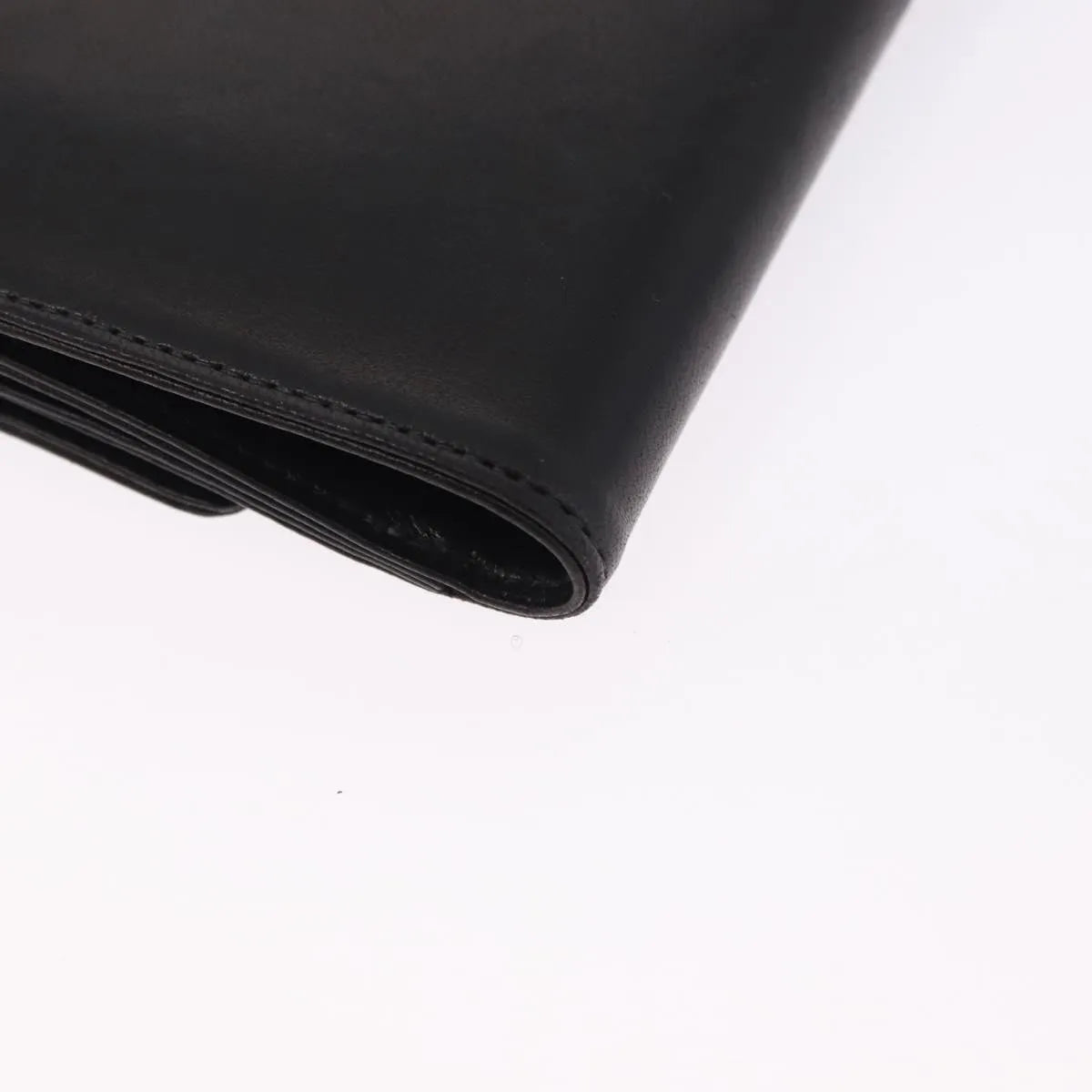 Chanel Vintage Timeless Bifold Lambskin, Black, Leather, Wallet
