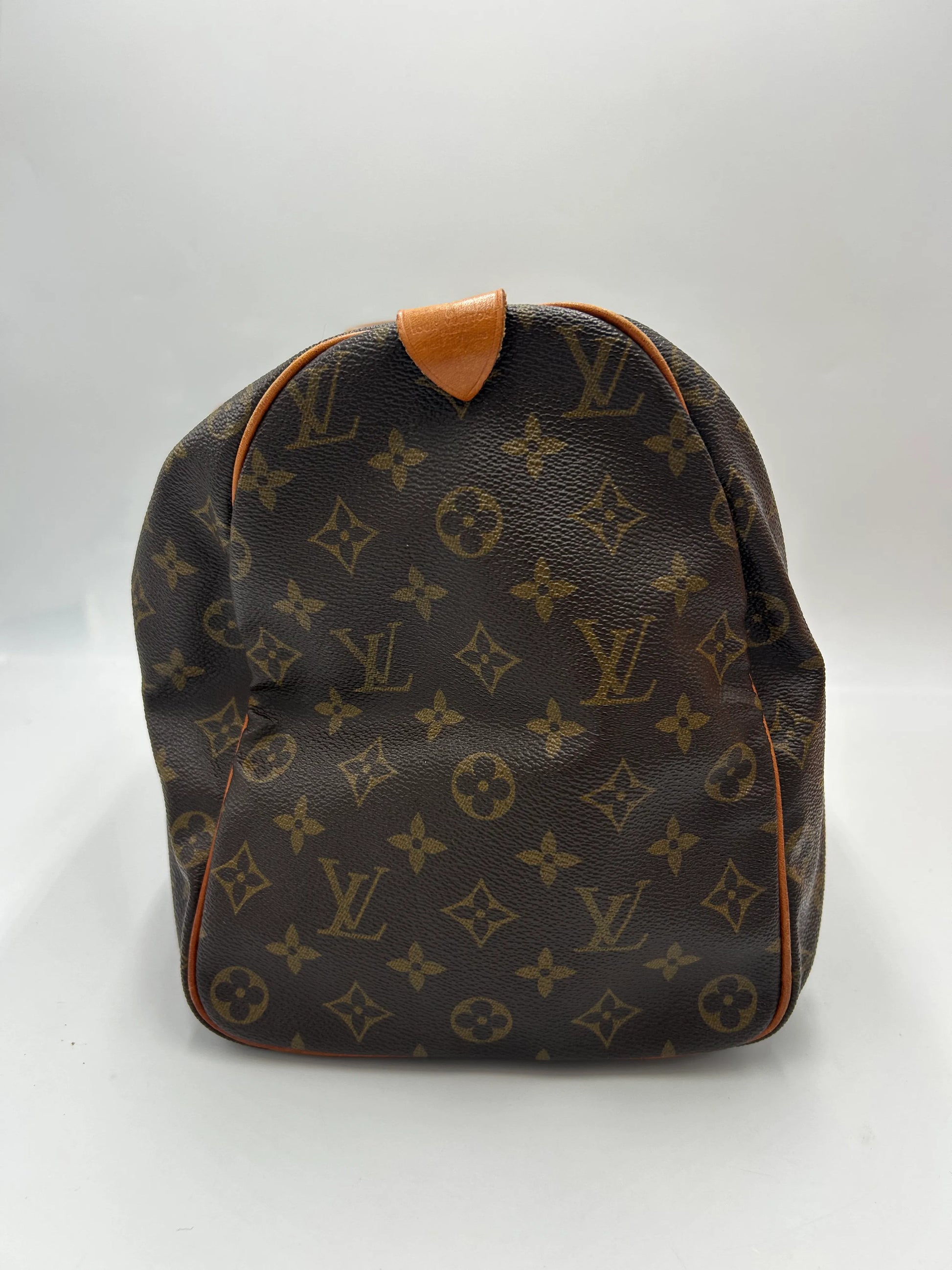Louis Vuitton Speedy Monogram Canvas, Brown, Canvas, Handbag