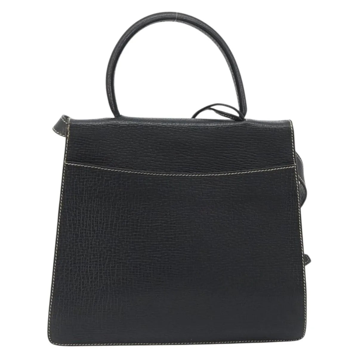 Loewe Barcelona Top handle Leather, Black, Leather, Handbag