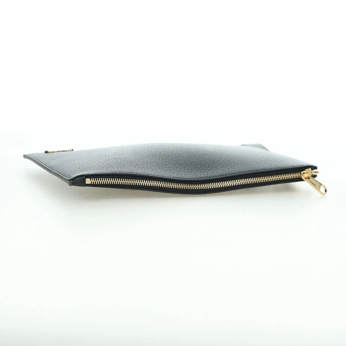 Gucci Horsebit 1955 GG Canvas and white leather, Black, Leather, Clutch