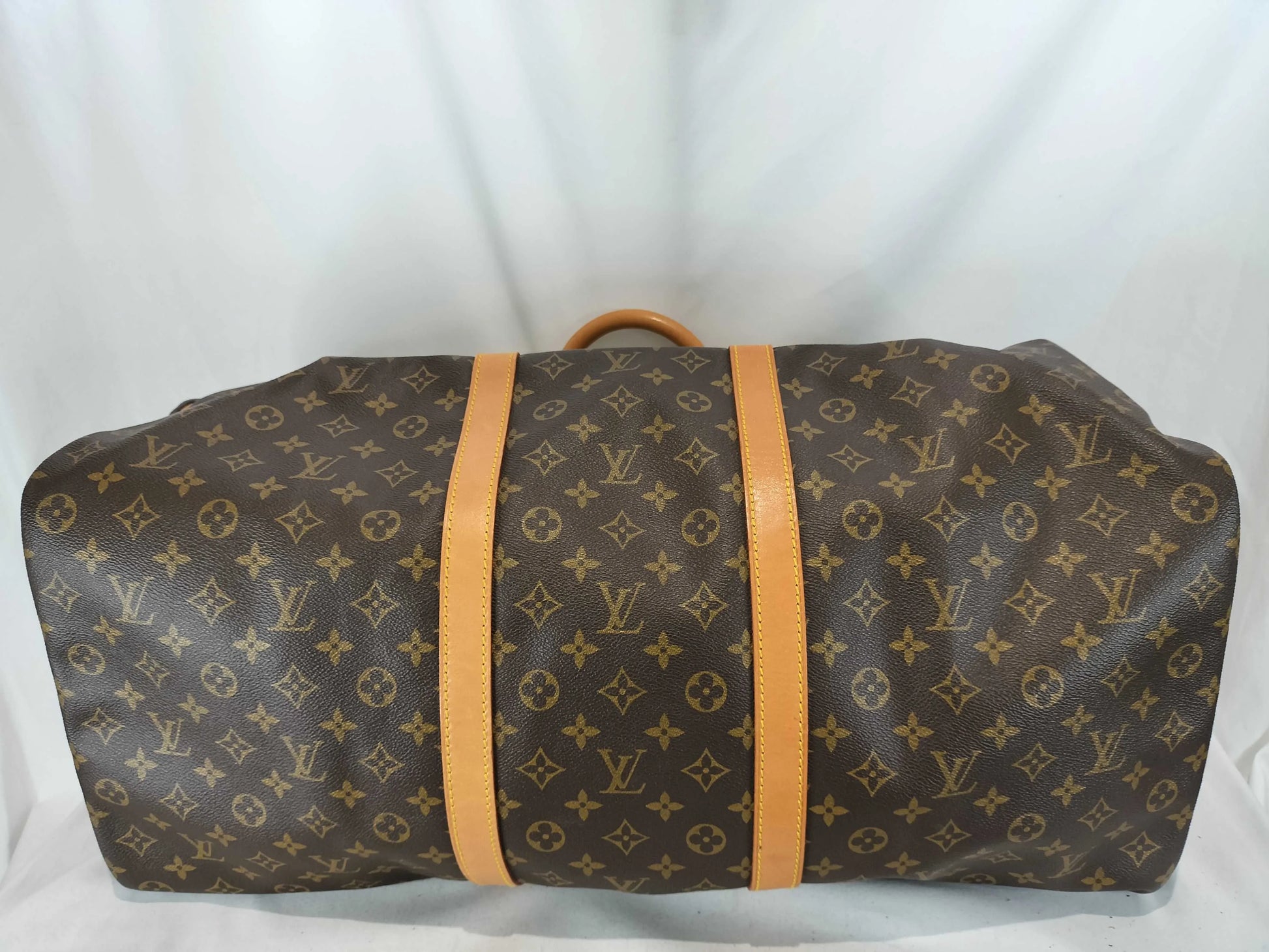 Louis Vuitton Keepall Bandouliere Monogram Canvas, Brown, Canvas, Travel Bag