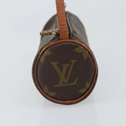Louis Vuitton Papillon Pochette Monogram Canvas, Brown, Canvas, Clutch