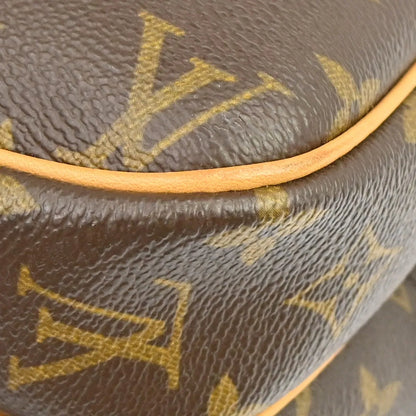 Louis Vuitton Reporter Monogram, Brown, Canvas, Shoulder Bag