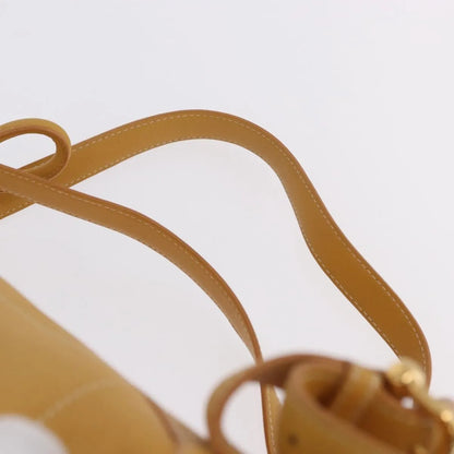 Loewe Anton Leather, Yellow, Leather, Backpack