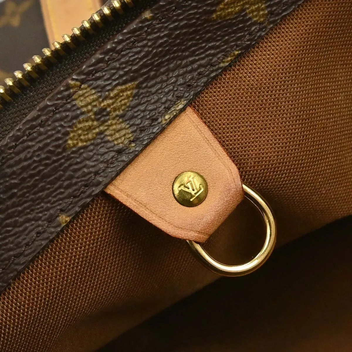 Louis Vuitton Cabas Mezzo Monogram Canvas, Brown, Canvas, Tote Bag