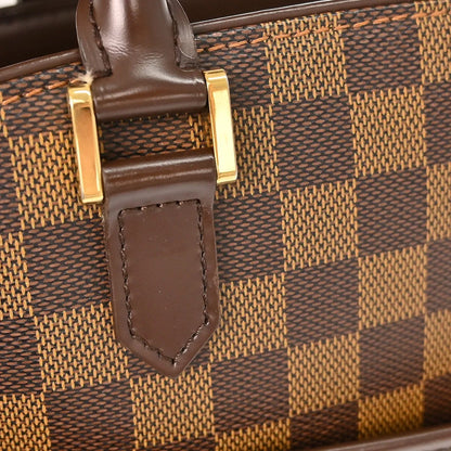 Louis Vuitton Sarria Damier, Brown, Canvas, Handbag