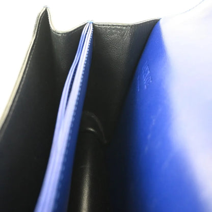 Loewe Barcelona Leather, Blue, Leather, Shoulder Bag