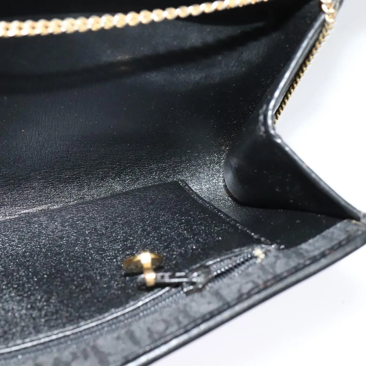 Christian Dior Vintage Trotter Canvas, Black, Canvas, Shoulder Bag