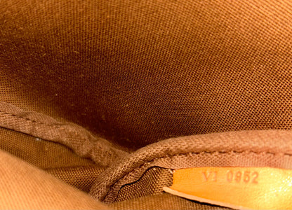 Louis Vuitton Saumur Monogram Canvas, Brown, Canvas, Shoulder Bag