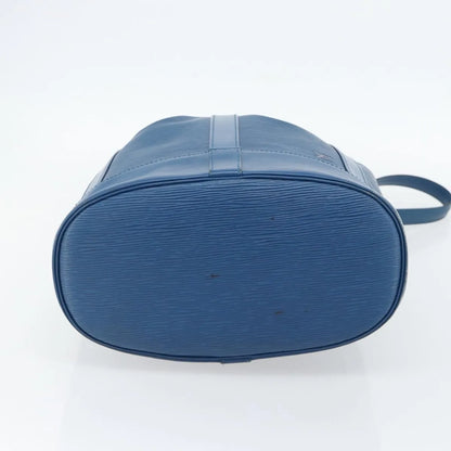 Louis Vuitton Randonnee Epi Leather, Blue, Leather, Shoulder Bag