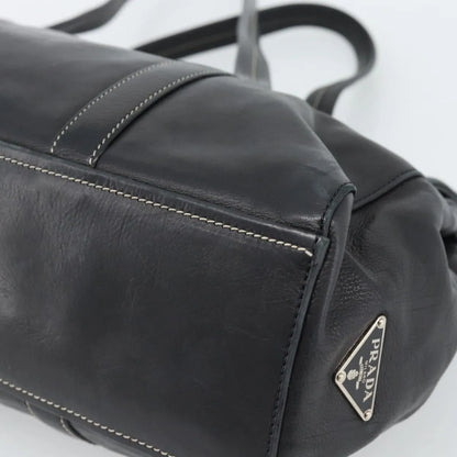 Prada Convertible Shopping Tote Saffiano Leather Saffiano Leather, Black, Leather, Tote Bag