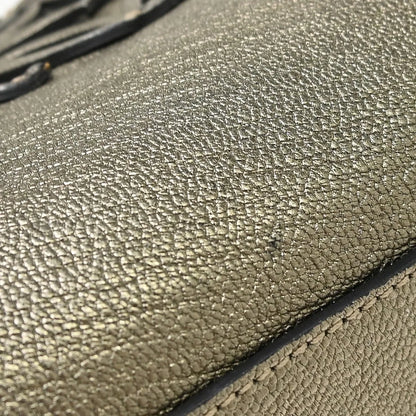 Loewe Amazona Leather, Gold, Leather, Handbag