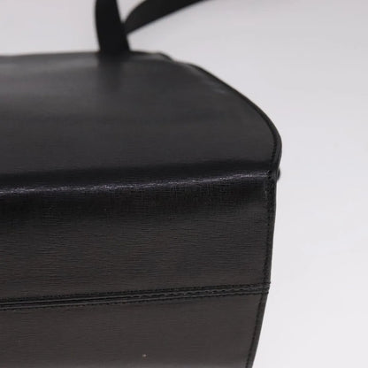 Salvatore Ferragamo Vintage Leather, Black, Leather, Shoulder Bag