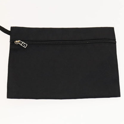 Fendi Vintage Nylon, Black, Nylon, Shoulder Bag