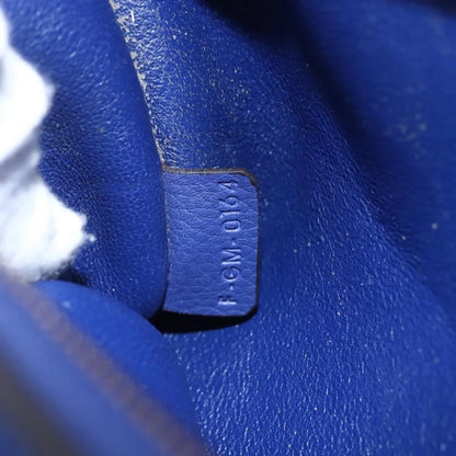 Celine Trapeze Leather, Blue, Leather, Handbag