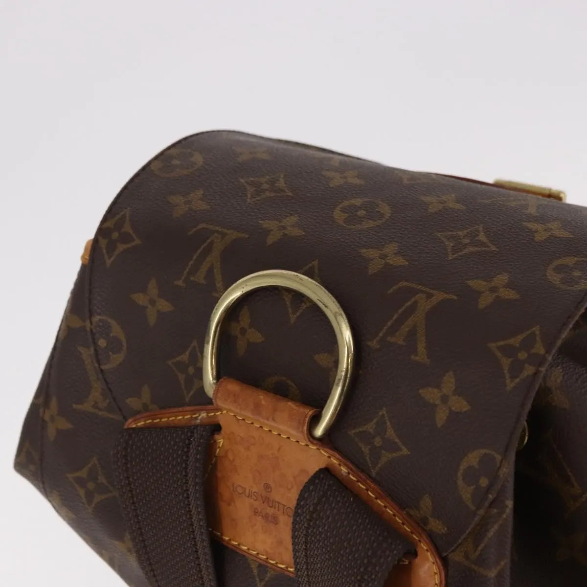 Louis Vuitton Montsouris Monogram, Brown, Canvas, Backpack