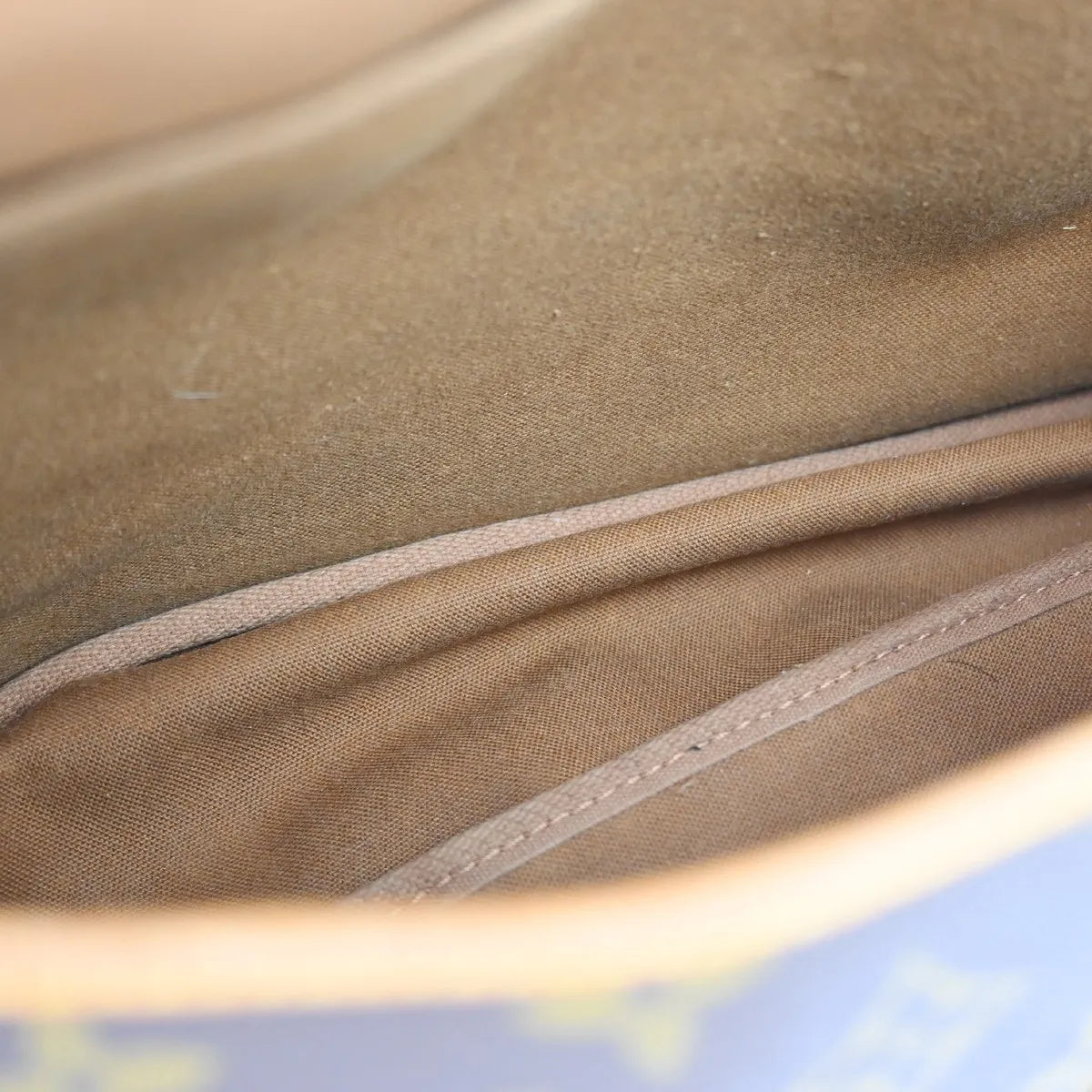 Louis Vuitton Saumur Monogram Canvas, Brown, Canvas, Shoulder Bag
