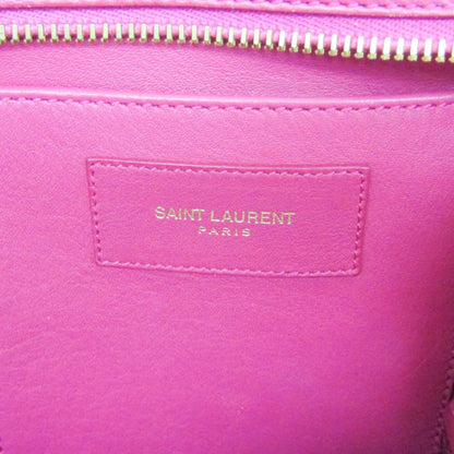 Saint Laurent Classic Y Cabas Leather, Pink, Leather, Handbag