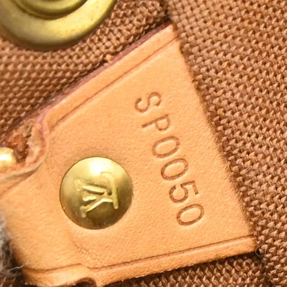 Louis Vuitton Vintage Montsouris Monogram Canvas, Brown, Canvas, Backpack