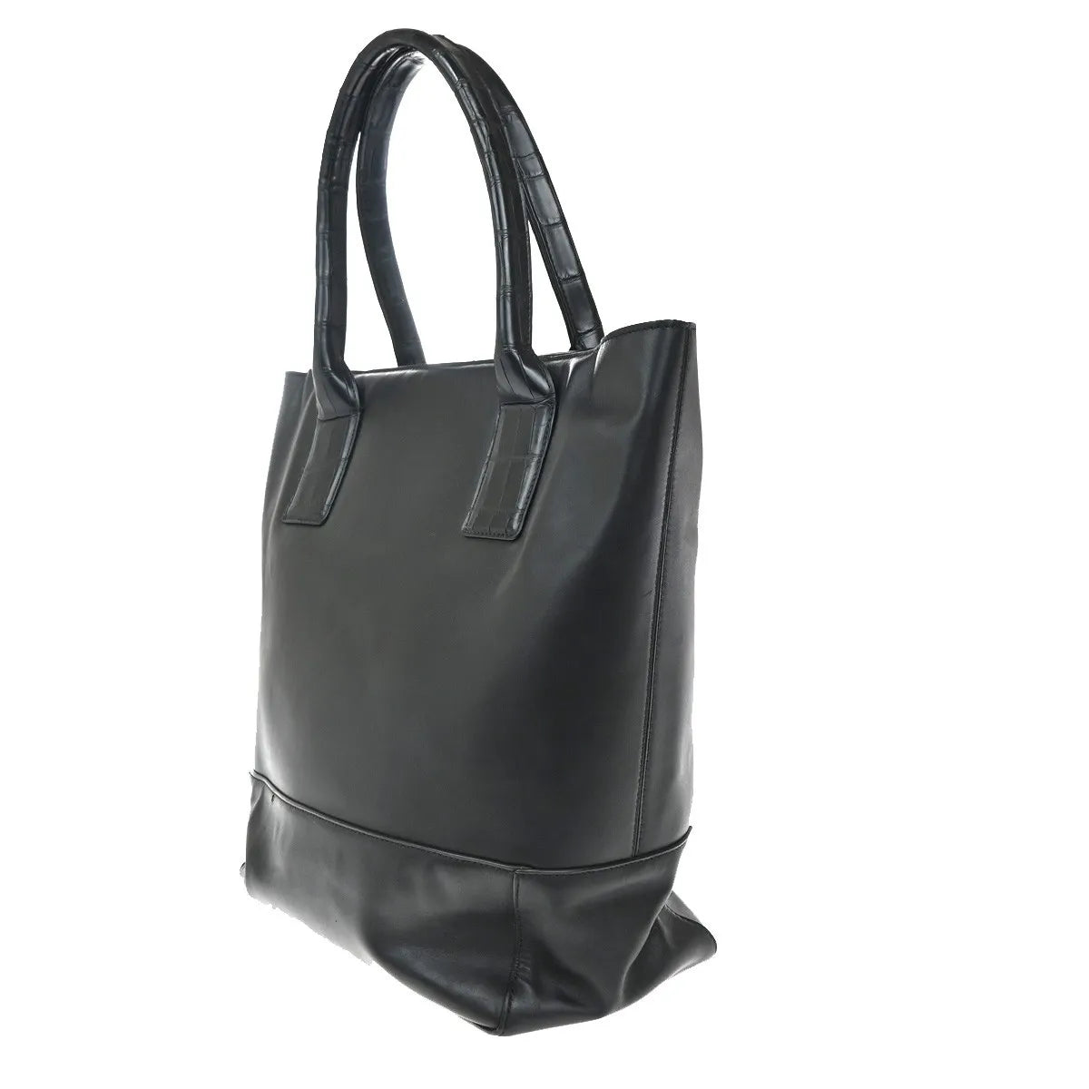 Bottega Veneta Open Tote Leather, Black, Leather, Tote Bag