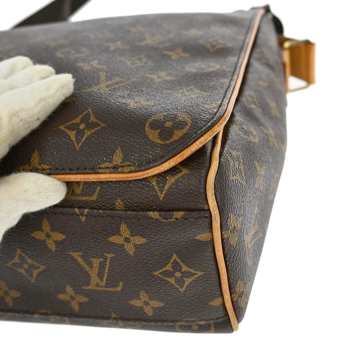 Louis Vuitton Abbesses Messenger Monogram Canvas, Brown, Canvas, Shoulder Bag